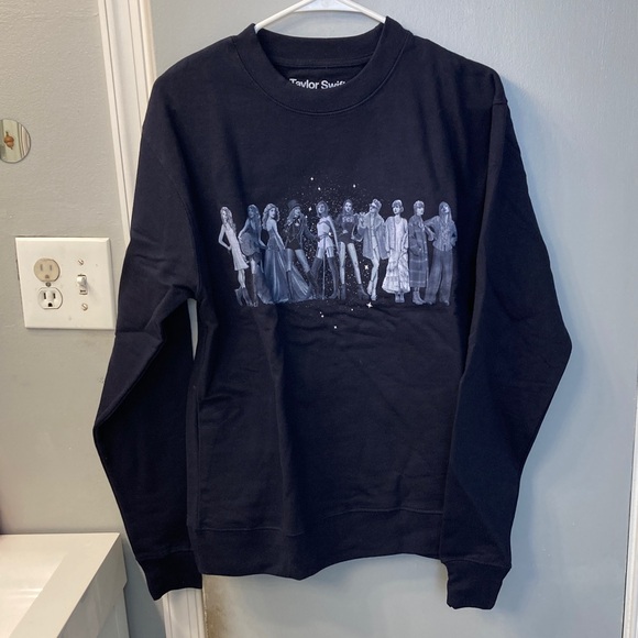 Taylor Swift Midnights Navy Crewneck NWT